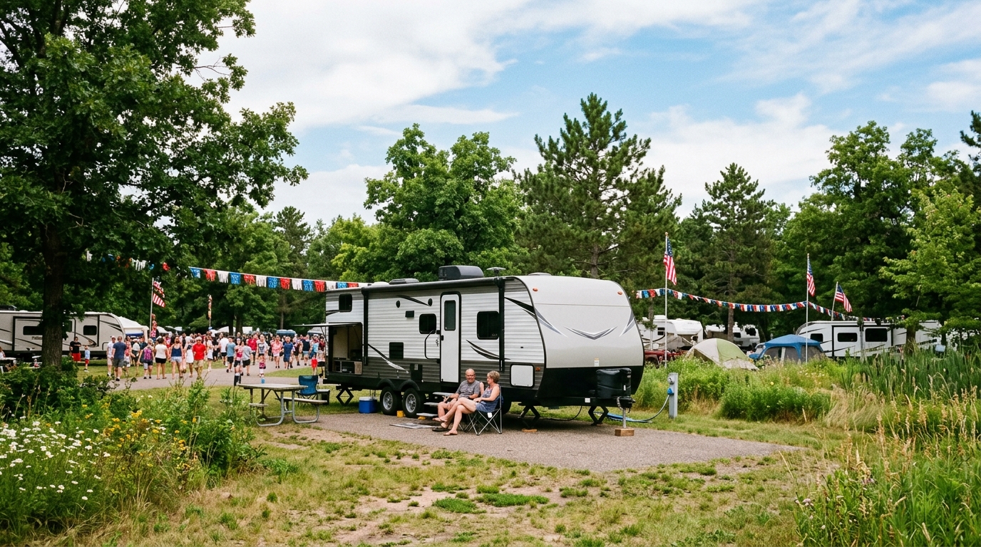 RV rental Buffalo Minnesota — event landing